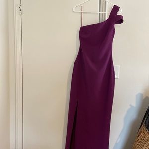 Magenta gown